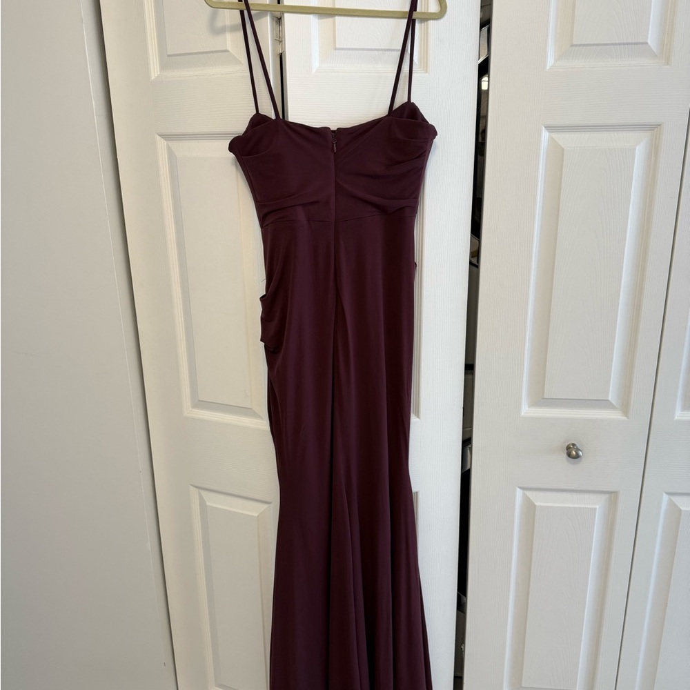 House of CB Dark Cherry Milena Corset Dress - Picture 4 of 8